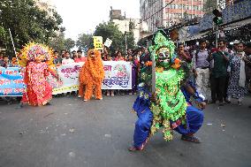 Protest In Kolkata