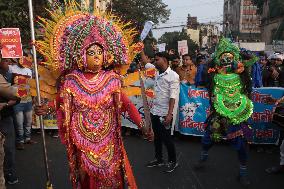 Protest In Kolkata