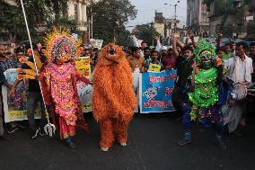 Protest In Kolkata