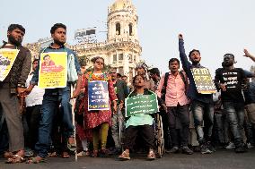 Protest In Kolkata