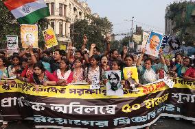 Protest In Kolkata