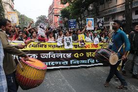 Protest In Kolkata