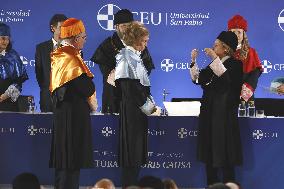 Investiture Of Queen Sofia As Doctor Honoris Causa - Madrid