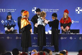 Investiture Of Queen Sofia As Doctor Honoris Causa - Madrid