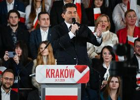 Law And Justice Party Nominates Karol Nawrocki For 2025 Presidential Election