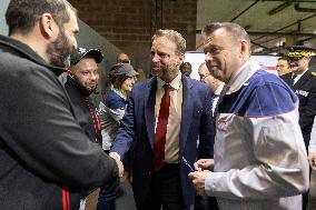 Marc Ferracci Visits Toyota Production Site - Valenciennes