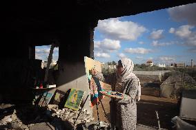 Palestinian Artist Maysaa Youssef