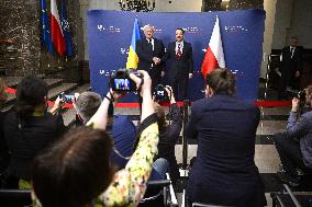 Ukrainian FM Meets Polish FM Sikorski On N Warsaw