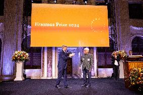 Royals at Erasmus Prize - Amsterdam