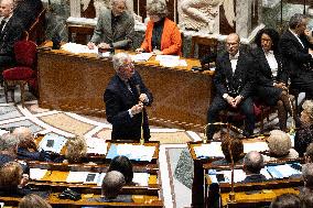 Questions to the Government at The National Assembly - Paris