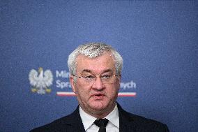 Ukraine FM In Warsaw Says No Obstacles For Polish Exhumations