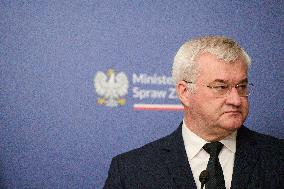 Ukraine FM In Warsaw Says No Obstacles For Polish Exhumations