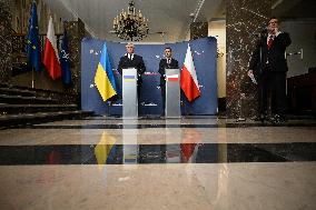 Ukraine FM In Warsaw Says No Obstacles For Polish Exhumations