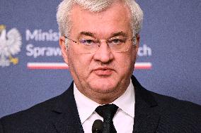 Ukraine FM In Warsaw Says No Obstacles For Polish Exhumations