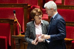 Debate and voting session on the Mercosur free-trade treaty at The National Assembly - Paris