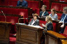 Debate and voting session on the Mercosur free-trade treaty at The National Assembly - Paris