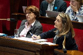 Debate and voting session on the Mercosur free-trade treaty at The National Assembly - Paris