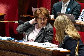 Debate and voting session on the Mercosur free-trade treaty at The National Assembly - Paris