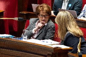 Debate and voting session on the Mercosur free-trade treaty at The National Assembly - Paris