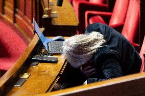 Debate and voting session on the Mercosur free-trade treaty at The National Assembly - Paris