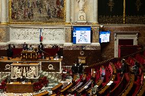 Debate and voting session on the Mercosur free-trade treaty at The National Assembly - Paris