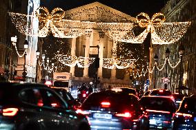 Place de la Madeleine Christmas Lights Unveiled in Paris FA