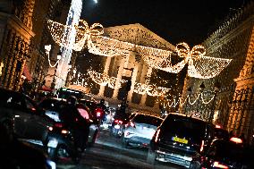 Place de la Madeleine Christmas Lights Unveiled in Paris FA