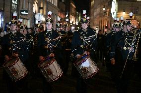 Faubourg Saint Honore Christmas Lights Unveiled in Paris FA