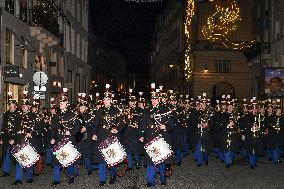 Faubourg Saint Honore Christmas Lights Unveiled in Paris FA