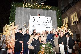 Faubourg Saint Honore Christmas Lights Unveiled in Paris FA