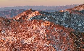 Great Wall At Sunrise - China