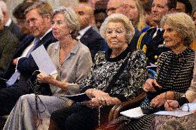 Royals At Erasmus Prize - Amsterdam