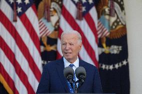 President Biden Announces A Ceasefire Between Israel And Lebanon On November 26, 2024.