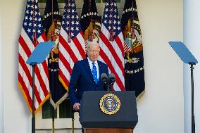 President Biden Announces A Ceasefire Between Israel And Lebanon On November 26, 2024.