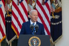 President Biden Announces A Ceasefire Between Israel And Lebanon On November 26, 2024.