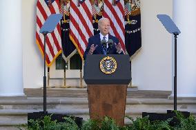 DC: President Biden hold a Cease Fire on Israel-Lebanon deliver remarks