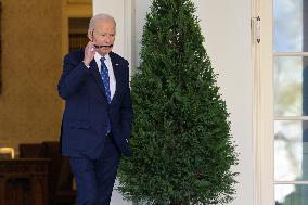 DC: President Biden hold a Cease Fire on Israel-Lebanon deliver remarks