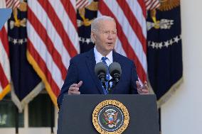 DC: President Biden hold a Cease Fire on Israel-Lebanon deliver remarks