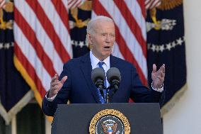 DC: President Biden hold a Cease Fire on Israel-Lebanon deliver remarks