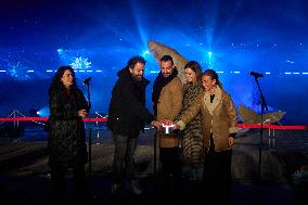 26/11/2024 Madrid Spain Inauguration Ceremony Of Naturaleza Encendida