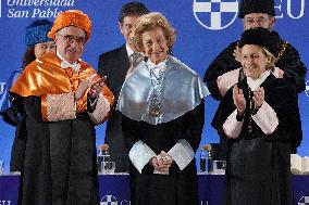 Queen Sofia Made Doctor Honoris Causa - Madrid