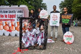 Vegan Protest In Kolkata.