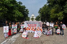 Vegan Protest In Kolkata.