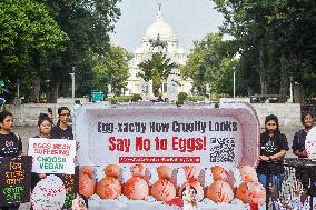 Vegan Protest In Kolkata.