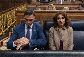 Sanchez and Feijoo confront each other over DANA in the Congress of Deputies - Madrid