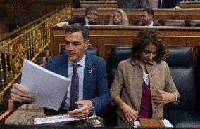 Sanchez and Feijoo confront each other over DANA in the Congress of Deputies - Madrid