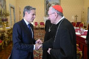 Pope Francis Receives Antony Blinken - Vatican