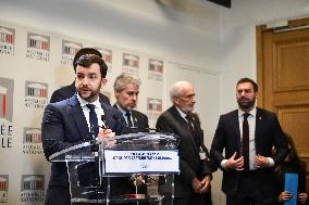 Rassemblement National Press Conference - Paris