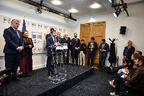 Rassemblement National Press Conference - Paris