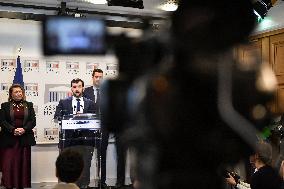 Rassemblement National Press Conference - Paris